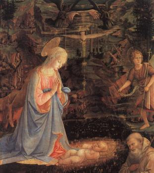 菲利皮諾 利比 The Adoration of the Infant Jesus